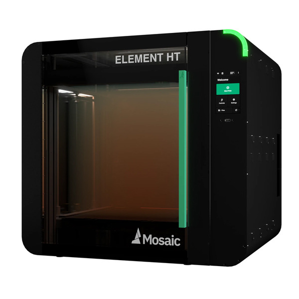 進口 Mosaic Element HT 高溫3D列印機 機箱溫度可加熱達80°C 超大尺寸 列印8種顏色線材