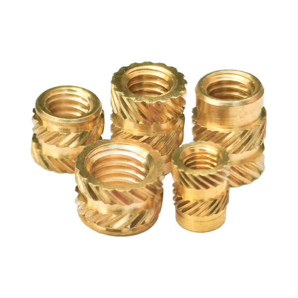 M2.5 M3 M4 M5埋入式螺母 嵌入式螺母 鑲嵌螺母 10顆 熱壓熱熔螺母 銅質螺帽埋件