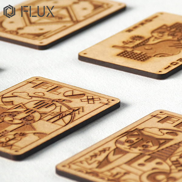 FLUX HEXA 桌上型CO2雷射切割雕刻機 60W