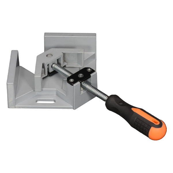 木工可調直角夾 90度直角固定器 鋁合金手轉款 1入