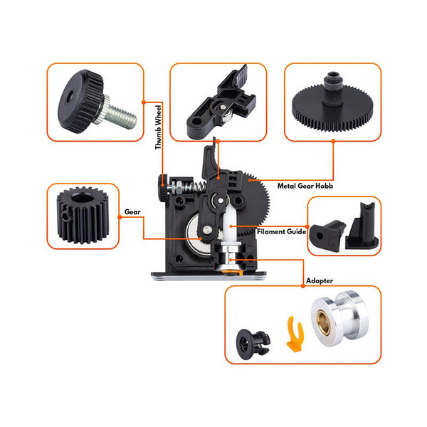 E3D Titan 擠出機 泰坦擠出機 復刻版