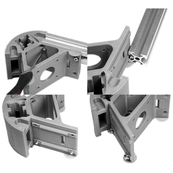 Kossel 鋁擠條全套螺絲組 3D印表機