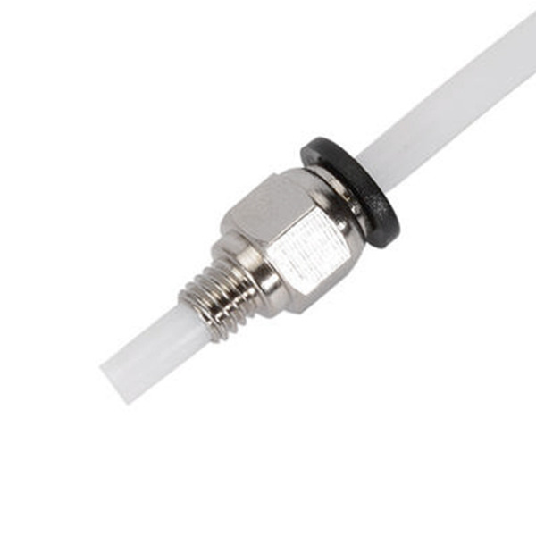 快速接頭 貫穿式 管4螺紋M6 內4外M6 PC4-M6 黑色 Infinity用