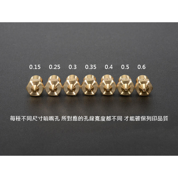 E3D高精密度噴嘴 泛用型 E3D V6