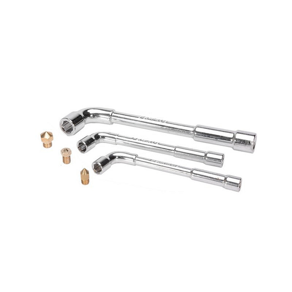 六角套筒扳手 噴嘴拆卸六角工具 E3D MK7/MK8/MK10 煙斗型套筒