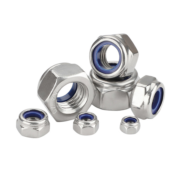 尼龍螺帽 M5 公制10個 304不鏽鋼