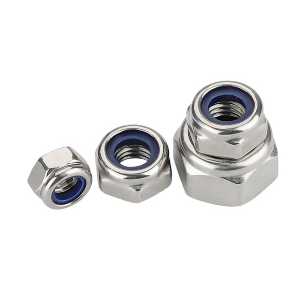 尼龍螺帽 M5 公制10個 304不鏽鋼