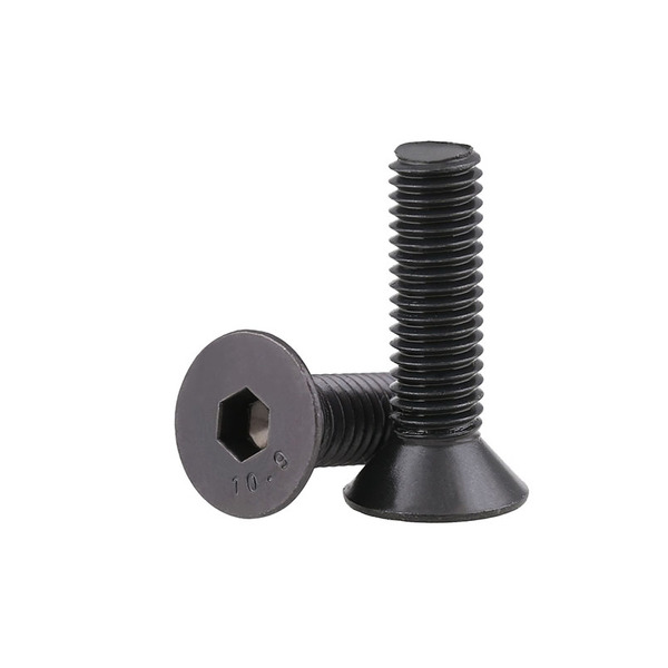 平頭內六角 M3 公制10支 黑化10.9級