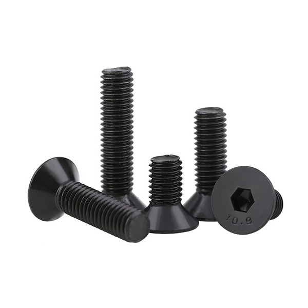 平頭內六角 M3 公制10支 黑化10.9級