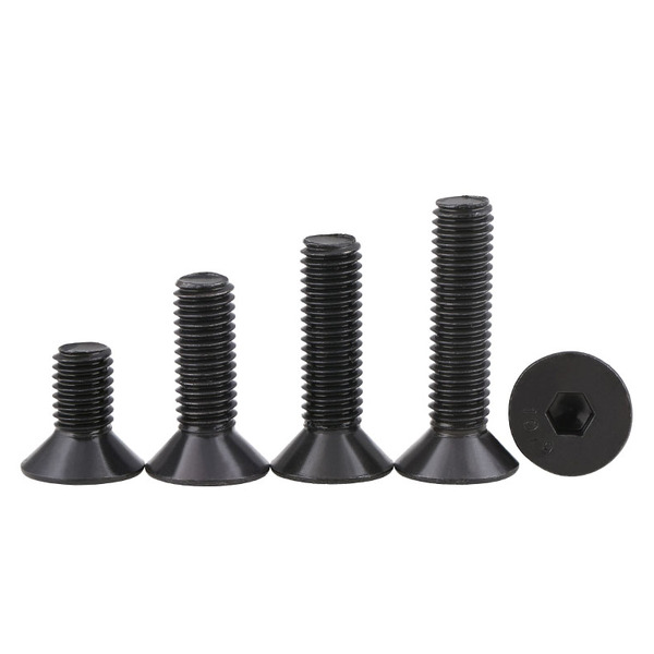 平頭內六角 M3 公制10支 黑化10.9級