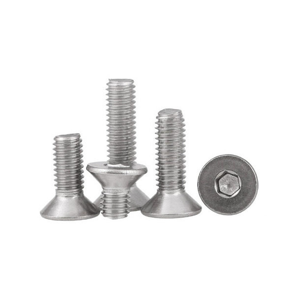 平頭內六角 M4 公制10支 304不鏽鋼