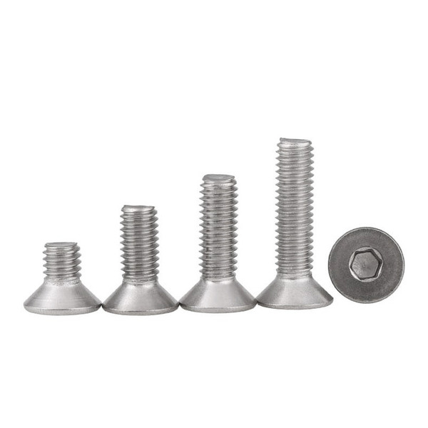 平頭內六角 M4 公制10支 304不鏽鋼