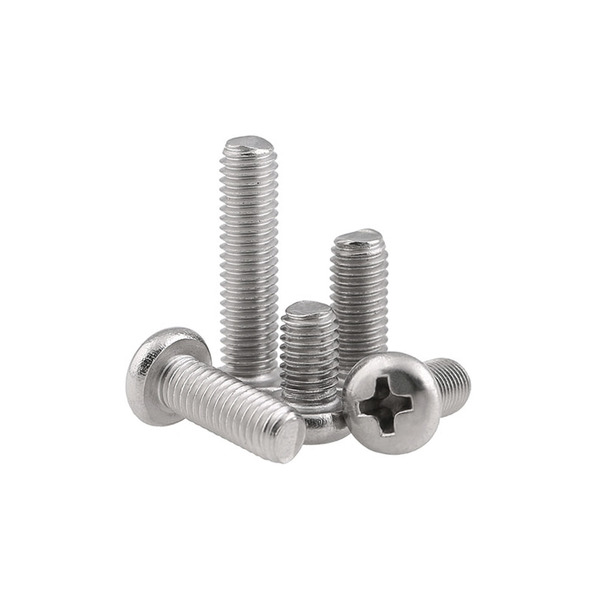 圓頭十字 M5x25 公制10支 304不鏽鋼