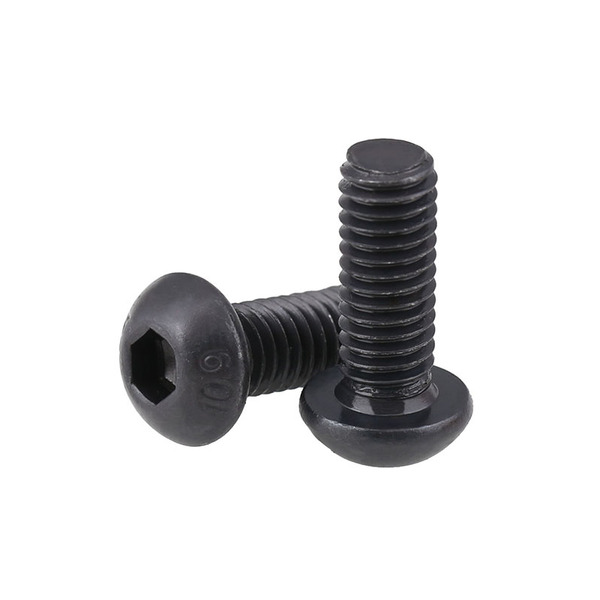 圓頭內六角 M3 公制 10支 黑化處理 10.9級