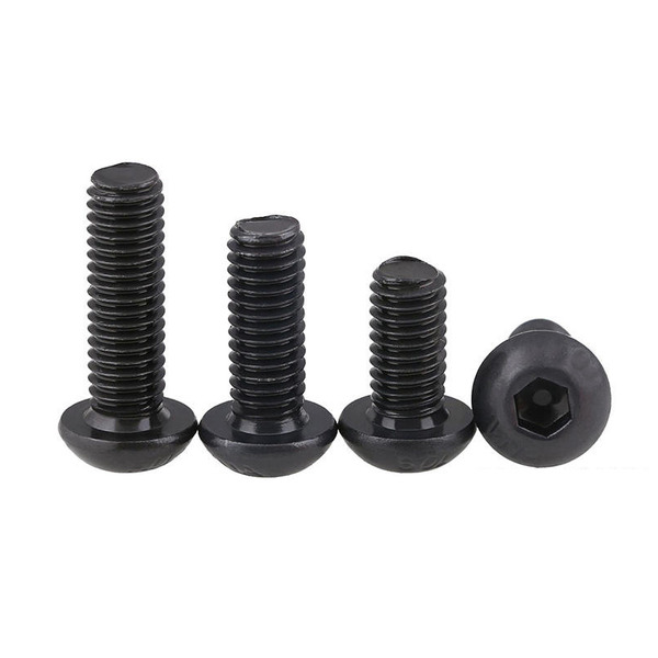 圓頭內六角 M3 公制 10支 黑化處理 10.9級