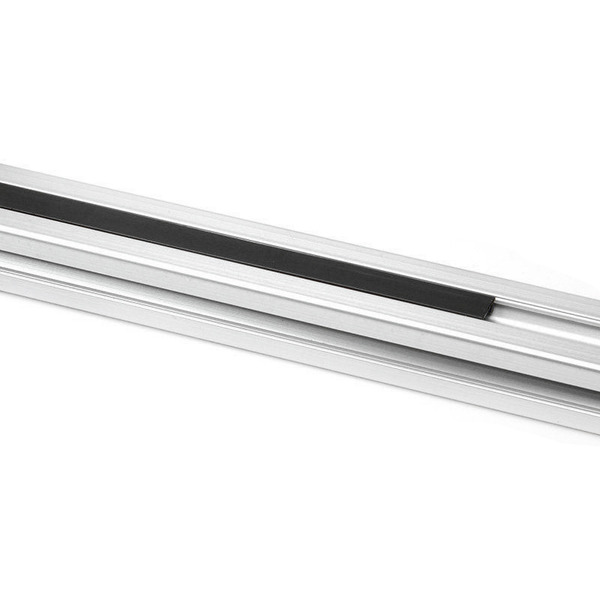 歐規2020 硬式鋁擠條用裝飾條 黑色 灰色兩色 平封槽條 美觀 電線藏內 歐標 3D印表機