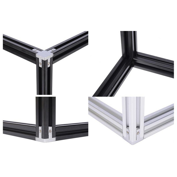 歐規2020/3030三維固定角件(含螺絲)3D角件 三向L形固定角件