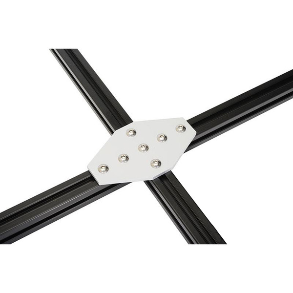 OPENBUILDS相容款 7孔十字固定板 2020鋁擠條用