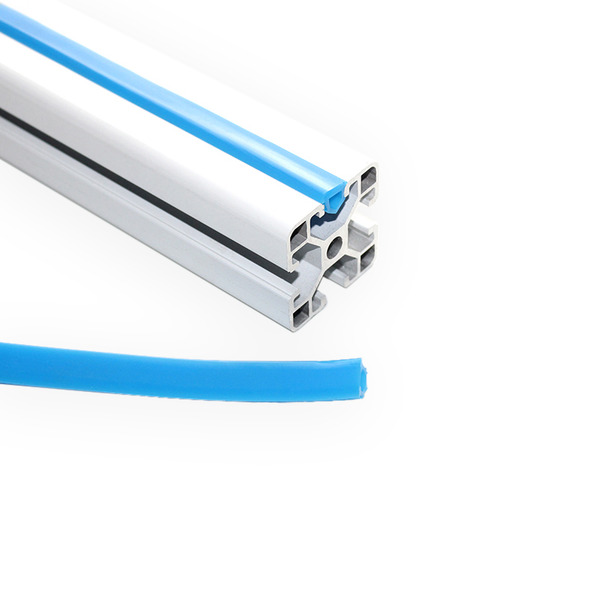 歐規2020 軟式鋁擠條用裝飾條 白色 平封槽條 美觀 電線藏內 3D印表機