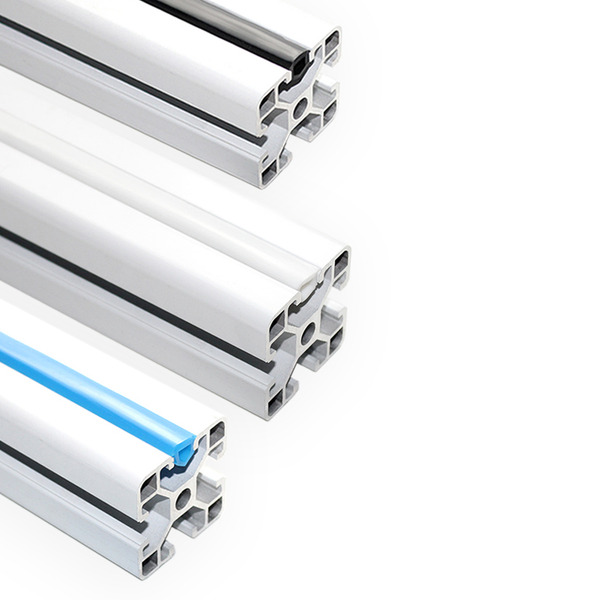 歐規2020 軟式鋁擠條用裝飾條 白色 平封槽條 美觀 電線藏內 3D印表機