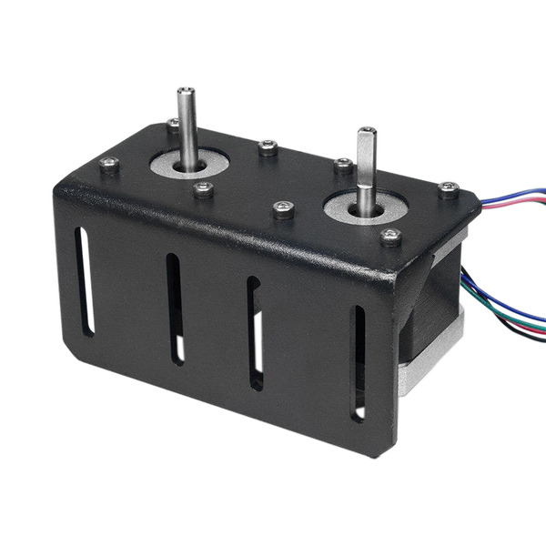 42型 鋼材質 雙步進馬達L型 固定座 NEMA17 步進電機