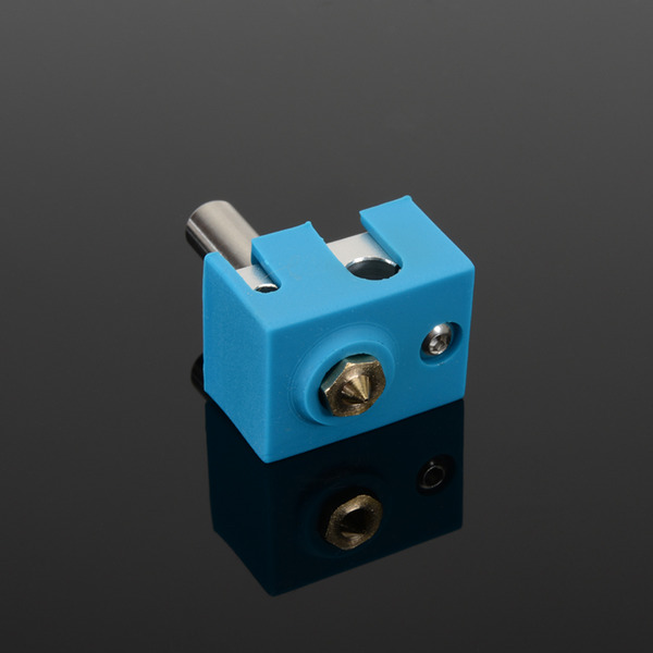 新款E3D V6加熱鋁塊矽膠耐高溫保護套 保溫套 保固套