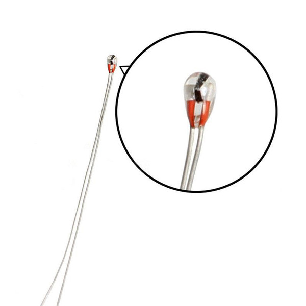 玻璃熱敏電阻 NTC 100K 加熱鋁塊用 溫度感應器