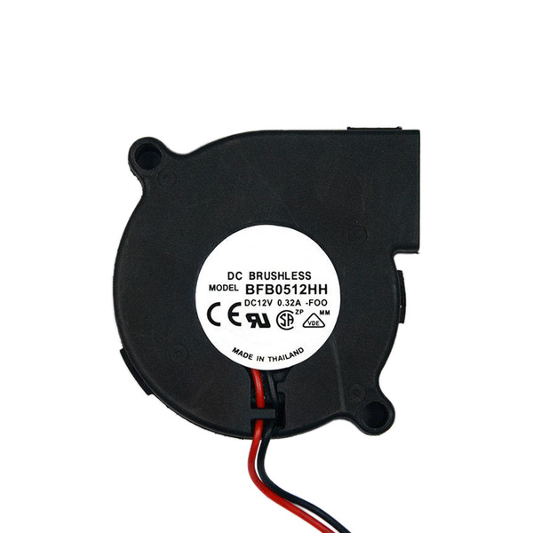 渦輪風扇 散熱風扇 超靜音 50mm 12V 0.32A 蝸牛風扇 BFB0512HH 庫存品