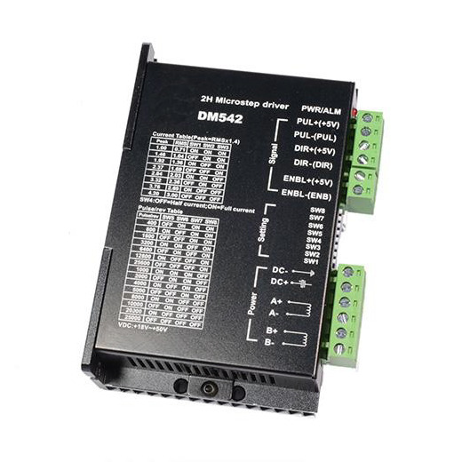 數位式步進馬達驅動器 128微步 4.2A 18~50V 42型 57型 DM542 步進電機