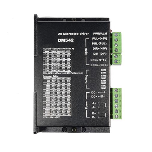 數位式步進馬達驅動器 128微步 4.2A 18~50V 42型 57型 DM542 步進電機