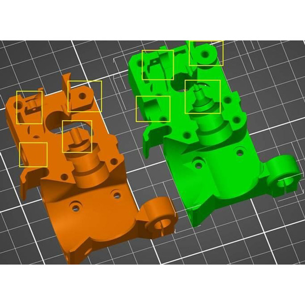 Prusa i3 MK3/MK3S/MK3S+專用導角鐵氟龍進料導管 雙導角