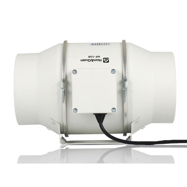 渦輪增壓管道風機 HF-100/125/150 鴻冠 靜音排風機