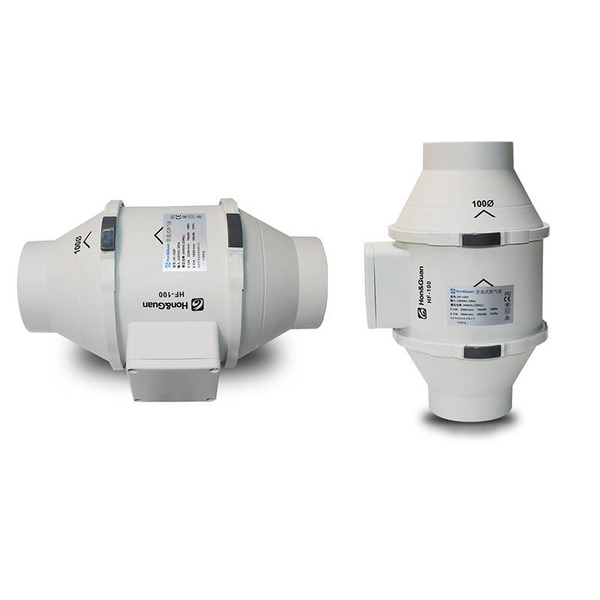 渦輪增壓管道風機 HF-100/125/150 鴻冠 靜音排風機