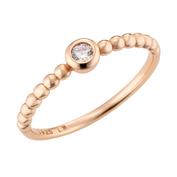 LUCIANO MILANO 永恆冰晶 純銀戒指