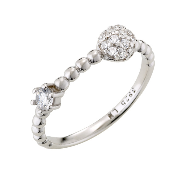 LUCIANO MILANO 雪芯 純銀戒指