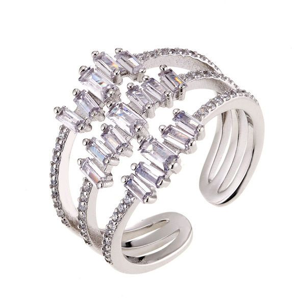 LUCIANO MILANO 細雨星  純銀女戒