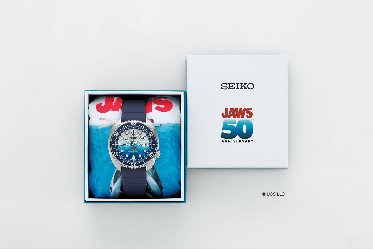 Seiko Prospex>推出限量版錶款紀念『JAWS』上映50 週年SEIKO Boutique