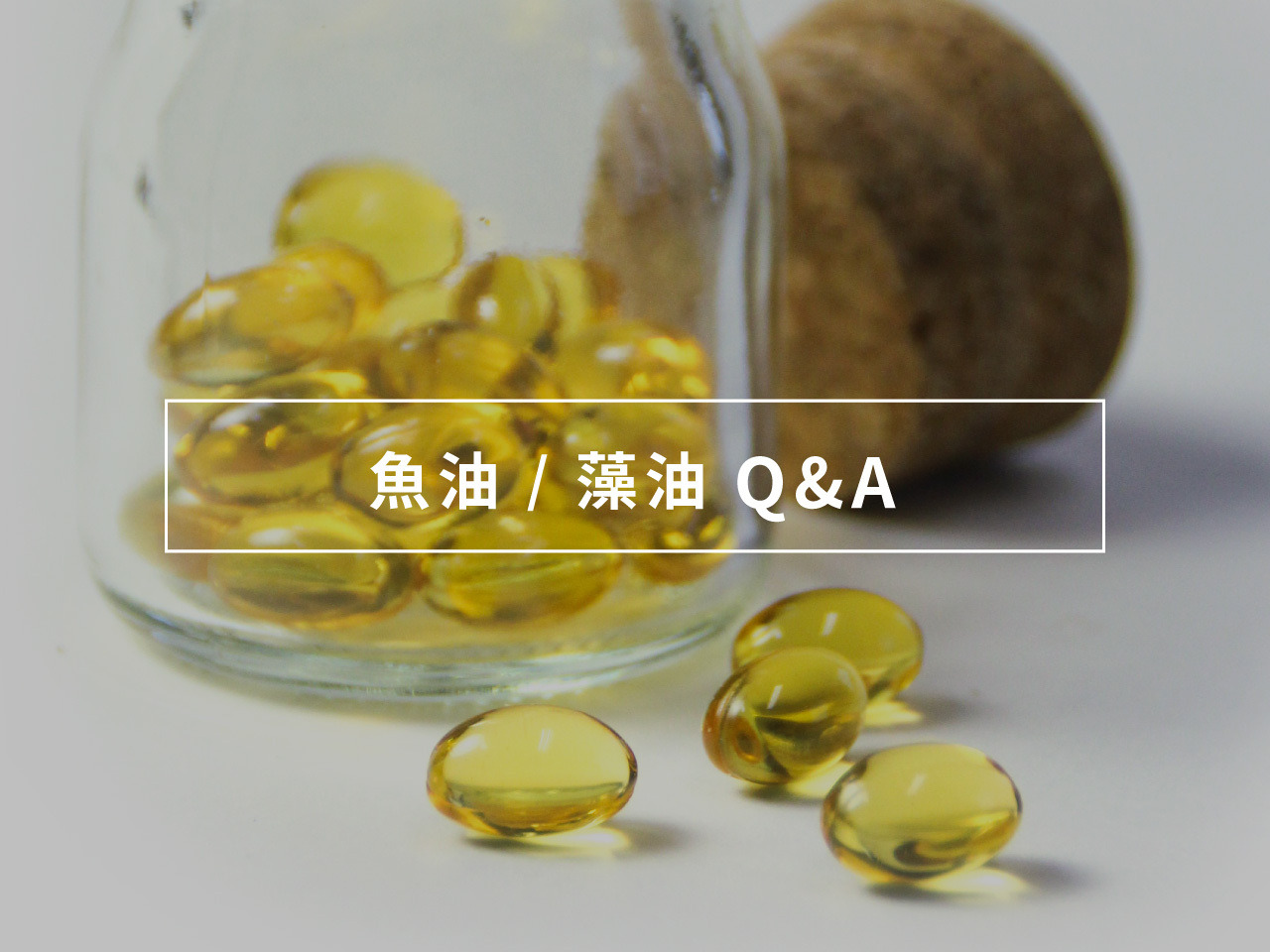 魚油、藻油Q&A介紹