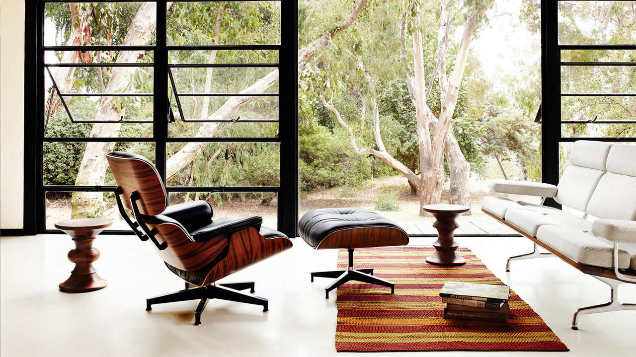 設計師作品:Eames Lounge Chair & Ottoman 躺椅及腳凳