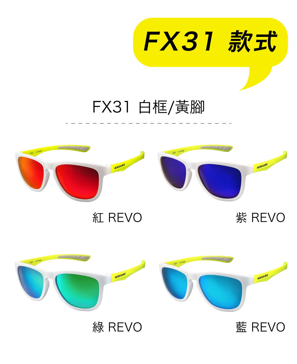ICECUBE 台灣運動太陽眼鏡 FX31 規格
