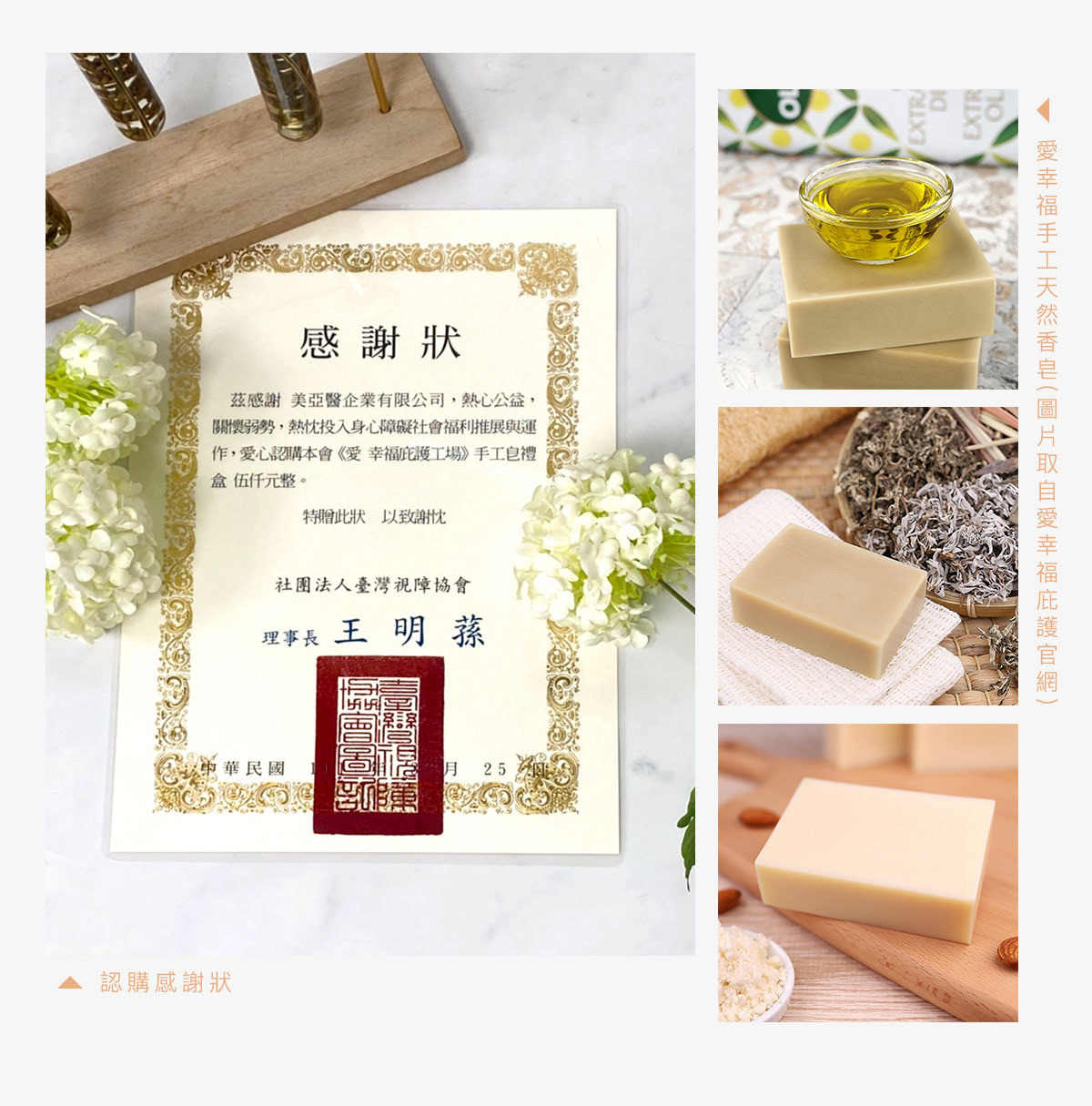 Public welfare activities, handmade soap, Anajue, ANNJACK, health food, recommended by nutritionists,Taiwan association for visual impaired people