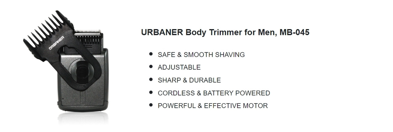 URBANER Body Trimmer for Men, MB-045