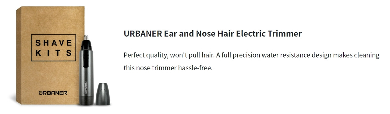 URBANER Ear and Nose Hair Electric Trimmer, MB-041
