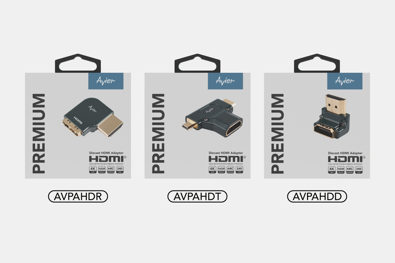 PREMIUM 全金屬轉接頭包裝圖