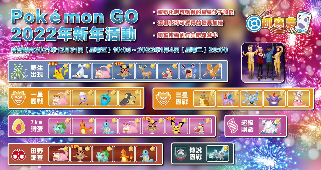 2022 Pokémon GO 新年活動
