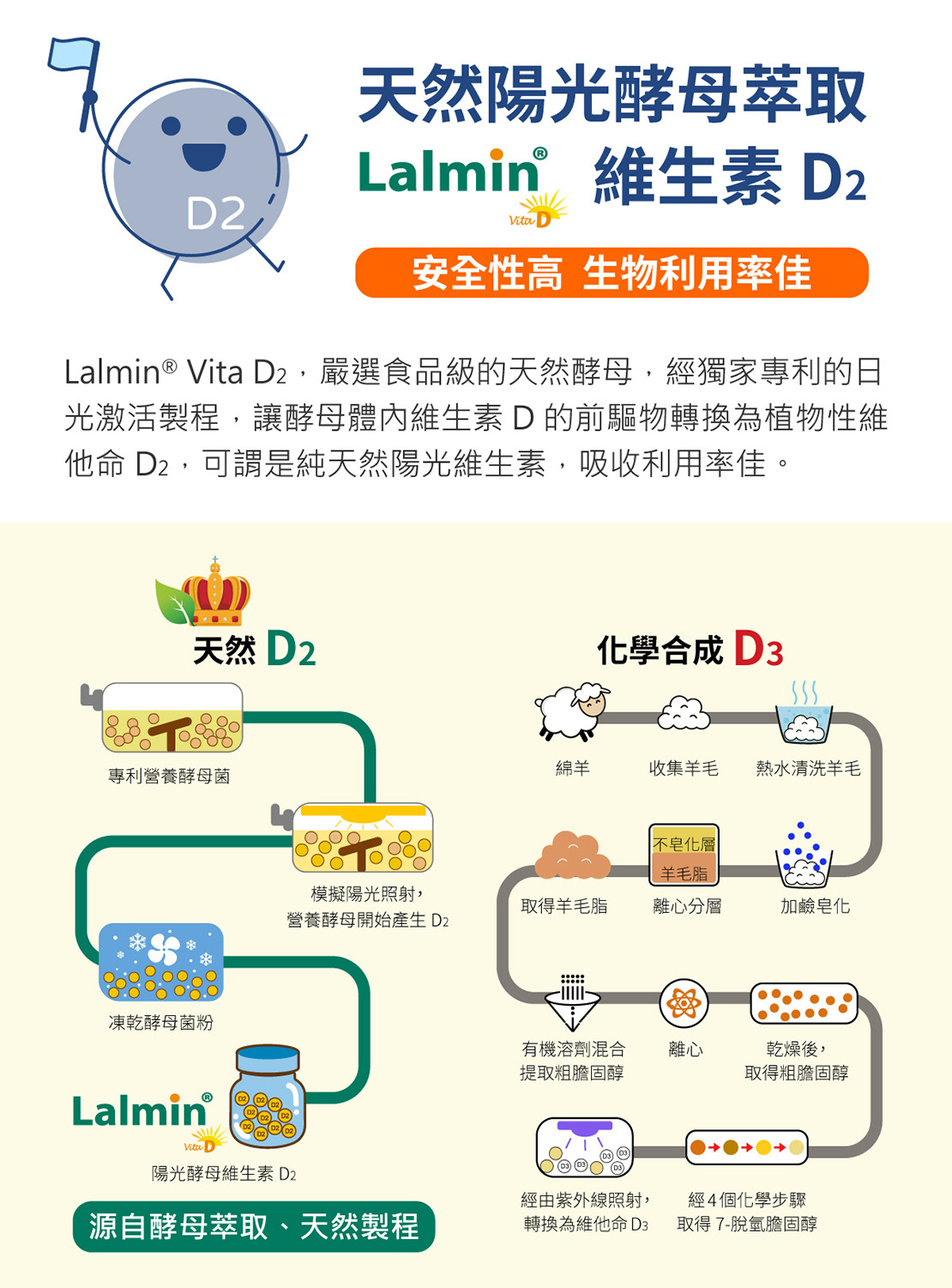Lalmin酵母維生素D2