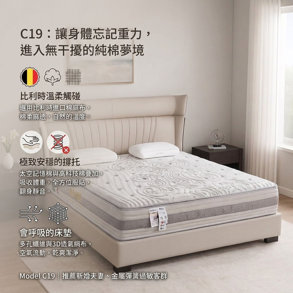 Model C19 純棉夢境