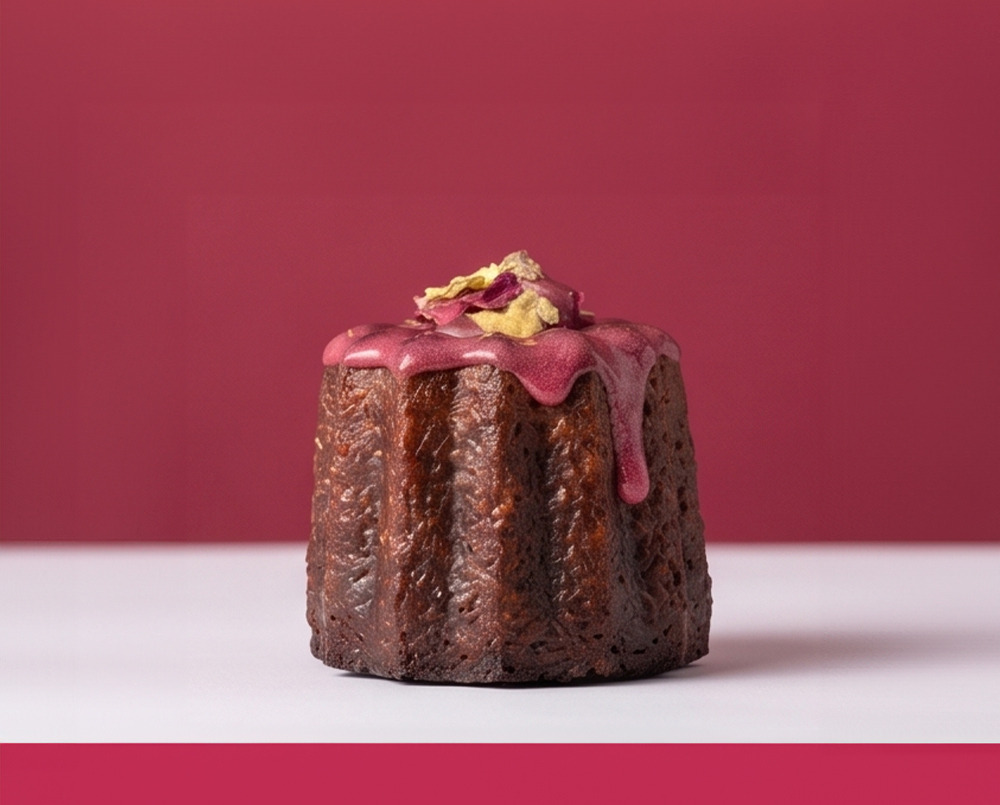 可麗露界的天花板，覆盆子玫瑰可麗露形象圖