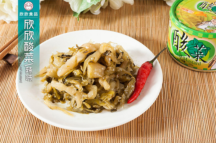 欣欣酸菜原味 200g 罐裝