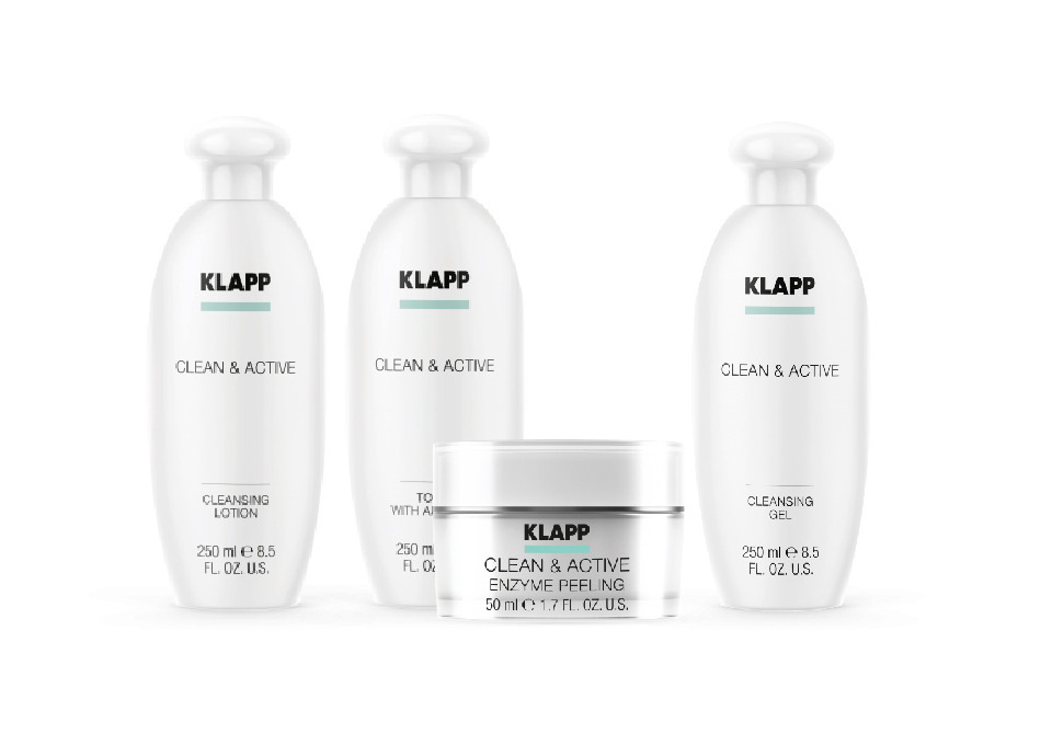 Clean & Active 淨白潔膚系列化妝品、保養品